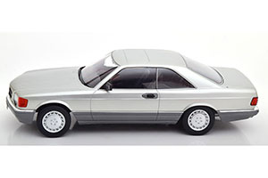 MERCEDES 560 SEC C126 1985 SILVER / МЕРСЕДЕС 560 СЕК C126 СЕРЕБРИСТЫЙ — фото 3