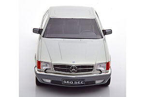 MERCEDES 560 SEC C126 1985 SILVER / МЕРСЕДЕС 560 СЕК C126 СЕРЕБРИСТЫЙ — фото 4
