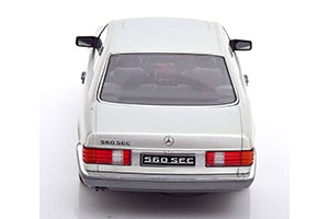 MERCEDES 560 SEC C126 1985 SILVER / МЕРСЕДЕС 560 СЕК C126 СЕРЕБРИСТЫЙ — фото 5