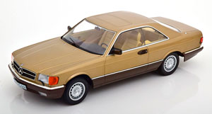 MERCEDES W126 500 SEC C126 KALLE 1987 GOLDEN METALLIC