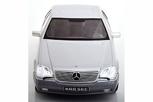 MERCEDES 600 SEC C140 1992 SILVER LIMITED EDITION 750 PCS — фото 3