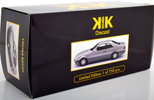 MERCEDES 600 SEC C140 1992 SILVER LIMITED EDITION 750 PCS — фото 7