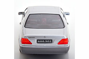 MERCEDES 600 SEC C140 1992 SILVER LIMITED EDITION 750 PCS — фото 4