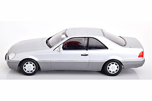 MERCEDES 600 SEC C140 1992 SILVER LIMITED EDITION 750 PCS — фото 5