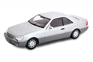 MERCEDES 600 SEC C140 1992 SILVER LIMITED EDITION 750 PCS