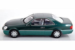 MERCEDES 600 SEC C140 1992 GREENMETALLIC LIMITED EDITION 750 PCS — фото 5
