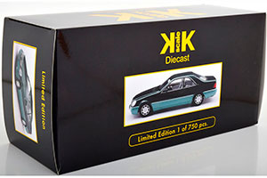 MERCEDES 600 SEC C140 1992 GREENMETALLIC LIMITED EDITION 750 PCS — фото 6