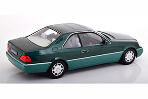 MERCEDES 600 SEC C140 1992 GREENMETALLIC LIMITED EDITION 750 PCS — фото 2
