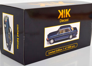 MERCEDES 280E W123 1977 DARK BLUE-METALLIC LIMITED EDITION 1000 PCS — фото 6
