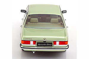 MERCEDES 280E W123 1977 LIGHTGREEN-METALLIC LIMITED EDITION 1000 PCS — фото 4