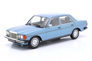 MERCEDES 230E W123 SALOON 1975 LIGHT BLUE-METALLIC
