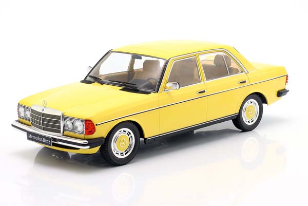 MERCEDES 230E W123 SALOON 1975 YELLOW / МЕРСЕДЕС 230E W123 САЛУН ЖЕЛТЫЙ