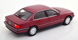 BMW 740I E38 1 SERIES 1994 DARK-RED METALLIC — фото 2