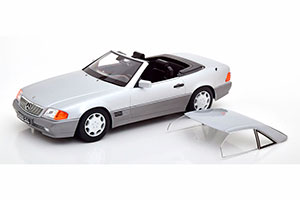 MERCEDES 500 SL R129 CONVERTIBLE WITH HARDTOP 1993 SILVER LIMITED EDITION 1000 PCS — фото 3