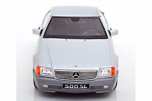 MERCEDES 500 SL R129 CONVERTIBLE WITH HARDTOP 1993 SILVER LIMITED EDITION 1000 PCS — фото 5
