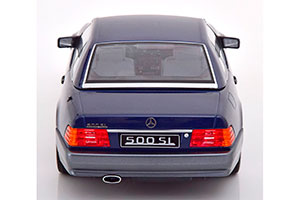 MERCEDES 500 SL R129 CONVERTIBLE WITH HARDTOP 1993 BLUE-METALLIC LIMITED EDITION 750 PCS — фото 5
