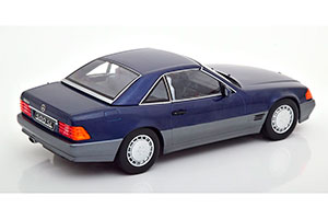 MERCEDES 500 SL R129 CONVERTIBLE WITH HARDTOP 1993 BLUE-METALLIC LIMITED EDITION 750 PCS — фото 2