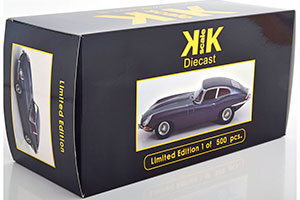 JAGUAR E-TYPE COUPE SERIES 1 LHD 1961 GREYMETALLIC INTERIEUR DARKRED LIMITED EDITION 500 PCS — фото 6