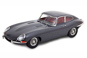 JAGUAR E-TYPE COUPE SERIES 1 LHD 1961 GREYMETALLIC INTERIEUR DARKRED LIMITED EDITION 500 PCS