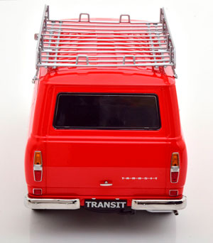 FORD TRANSIT MK1 BUS WITH ROOF RACK 1965 RED — фото 5
