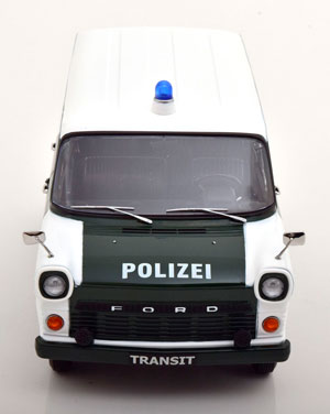 FORD TRANSIT MK1 POLICE HAMBURG 1965 DARKGREEN WHITE — фото 4