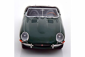 JAGUAR E-TYPE SERIES 1 LHD CONVERTIBLE OPEN 1961 DARKGREEN LIMITED EDITION 500 PCS — фото 3