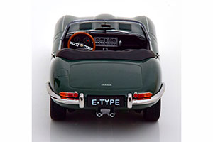 JAGUAR E-TYPE SERIES 1 LHD CONVERTIBLE OPEN 1961 DARKGREEN LIMITED EDITION 500 PCS — фото 4