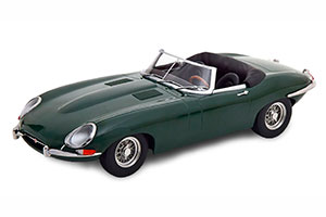 JAGUAR E-TYPE SERIES 1 LHD CONVERTIBLE OPEN 1961 DARKGREEN LIMITED EDITION 500 PCS