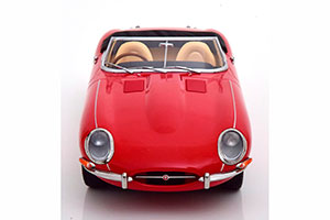 JAGUAR E-TYPE SERIES 1 RHD CONVERTIBLE OPEN 1961 RED LIMITED EDITION 500 PCS — фото 3