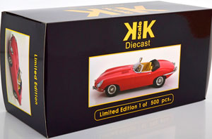 JAGUAR E-TYPE SERIES 1 RHD CONVERTIBLE OPEN 1961 RED LIMITED EDITION 500 PCS — фото 7