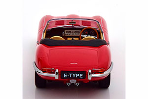 JAGUAR E-TYPE SERIES 1 RHD CONVERTIBLE OPEN 1961 RED LIMITED EDITION 500 PCS — фото 4
