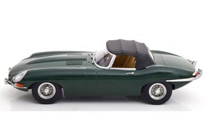 JAGUAR E-TYPE SERIES 1 RHD CONVERTIBLE (CLOSED) 1961 DARK GREEN / ЯГУАР И-ТАЙП ЗЕЛЕНЫЙ — фото 3
