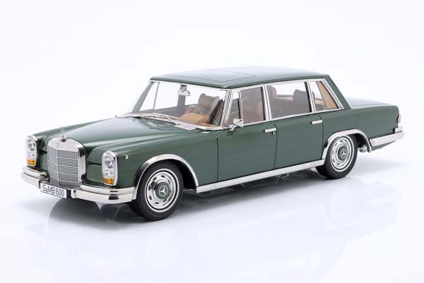 MERCEDES 600 SWB W100 1963 DARKGREEN-METALLIC