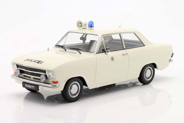 OPEL KADETT B POLICE GERMANY 1972 WHITE