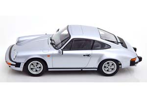 PORSCHE 911 CARRERA 3.2 COUPE 1988 SILVER/GREY / ПОРШЕ 911 КАРЕРА КУПЕ СЕРЕБРЯНЫЙ — фото 3