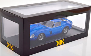 FERRARI 250 GTO 1962 BLUE METALLIC WITH DECALS — фото 10
