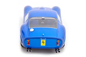FERRARI 250 GTO 1962 BLUE METALLIC WITH DECALS — фото 5