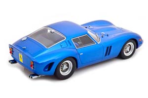 FERRARI 250 GTO 1962 BLUE METALLIC WITH DECALS — фото 2