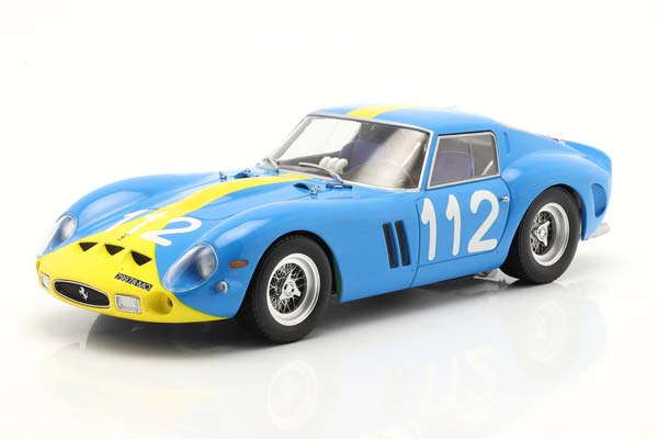 FERRARI 250 GTO #112 TARGA FLORIO 1964 СИНИЙ С ЖЕЛТЫМ