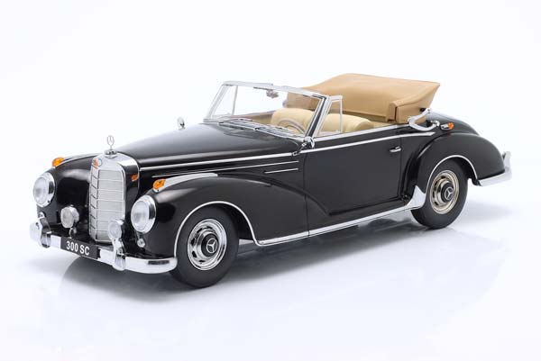 MERCEDES 300 SC W188 CONVERTIBLE 1967 BLACK