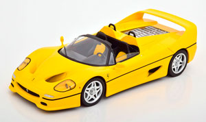 FERRARI F50 CONVERTIBLE OPEN 1995 YELLOW