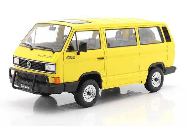 VW BUS T3 SYNCRO 1987 YELLOW