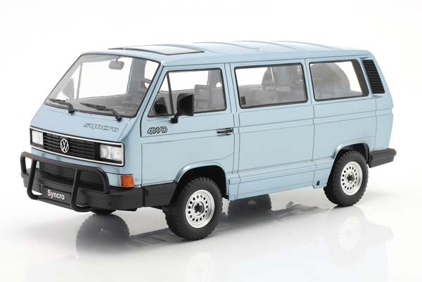 VW BUS T3 SYNCRO 1987 LIGHTBLUE-METALLIC
