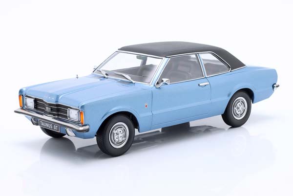 FORD TAUNUS GT SALOON WITH VINYL ROOF 1971 BLUEMETALLIC FLATBLACK