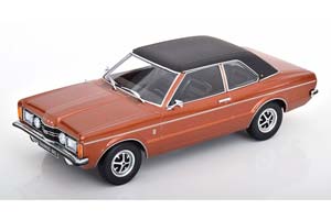 FORD TAUNUS GXL SALOON WITH VINYL ROOF 1971 BROWNMETALLIC MATT-BLACK