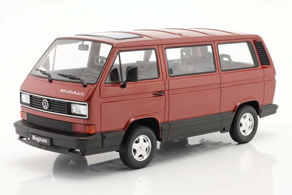 VW T3 MULTIVAN MAGNUM 1987 RED METALLIC