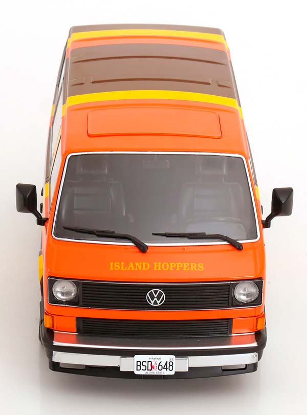 VW VANAGON GL T3 TYP 2 ISLAND HOPPERS MAGNUM 1984 BROWN / ORANGE / YELLOW FIGUREN NICHT INBEGRIFFEN / ФОЛЬКСВАГЕН ВАНАГОН ГЛ T3 ТИП 2 ИСЛАНД ХОППЕРС МАГНУМ КОРИЧНЕВЫЙ ОРАНЖЕВЫЙ ЖЕЛТЫЙ ФИГУРЕН НИЧТ — фото 4