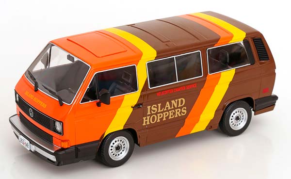 VW VANAGON GL T3 TYP 2 ISLAND HOPPERS MAGNUM 1984 BROWN / ORANGE / YELLOW FIGUREN NICHT INBEGRIFFEN / ФОЛЬКСВАГЕН ВАНАГОН ГЛ T3 ТИП 2 ИСЛАНД ХОППЕРС МАГНУМ КОРИЧНЕВЫЙ ОРАНЖЕВЫЙ ЖЕЛТЫЙ ФИГУРЕН НИЧТ