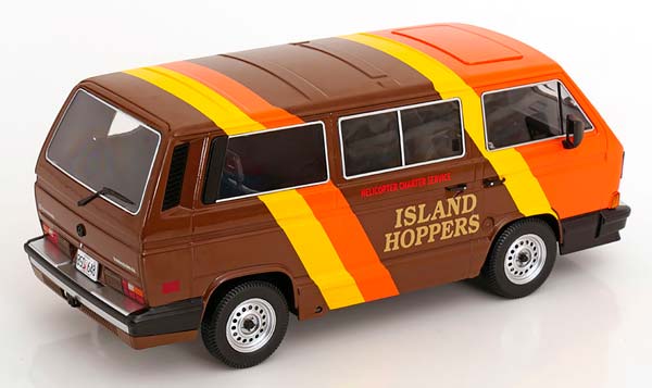 VW VANAGON GL T3 TYP 2 ISLAND HOPPERS MAGNUM 1984 BROWN / ORANGE / YELLOW FIGUREN NICHT INBEGRIFFEN / ФОЛЬКСВАГЕН ВАНАГОН ГЛ T3 ТИП 2 ИСЛАНД ХОППЕРС МАГНУМ КОРИЧНЕВЫЙ ОРАНЖЕВЫЙ ЖЕЛТЫЙ ФИГУРЕН НИЧТ — фото 2