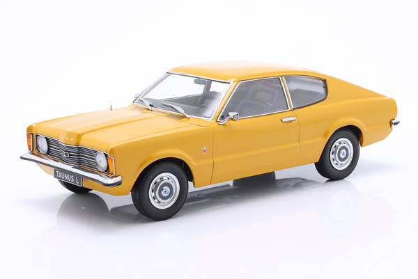 FORD TAUNUS L COUPE 1971 OCHRE-YELLOW